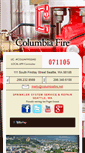 Mobile Screenshot of columbiafire.net